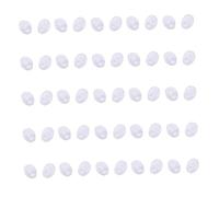 TOBBOMEY 25 Paia Staffa Del Naso a Clip Accessori Per Occhiali Pastiglie Cuscinetti Per Gli Occhiali Nasello Per Sole Protezione Per Il Naso Per Naselli Sottili Per