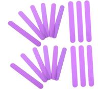 TOBBOMEY 25pezzi Bastoncini Abbassalingua in Plastica Grandi Per Ragazzo Ragazza e Adulti Per Igiene Orale e Mescolanze Bordi Lisci e Materiale Resistente