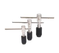 TOBBOMEY 3 pezzi Chiave Cricchetto T Regolabile in Acciaio per Filettature Metriche Design Unico per Risparmio Fatica e Uso Mano per Riparazioni e Utensili con Quadrato