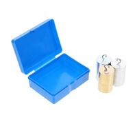 TOBBOMEY 3 pezzi Cilindri per Esperimenti di Fisica in Alluminio Strumento Didattico Resistente per Laboratorio Scolastico Misura di Massa e Densità per Lezioni di Fisica Scienze e