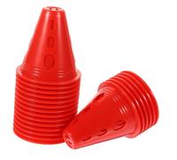 TOBBOMEY 30 Pezzi Coni da Allenamento Sportivi Marcatori Antivento per Pattinaggio e Agilità Coni Leggeri e Resistenti per Esercizi Ostacoli e Percorsi di Formazione