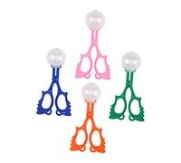 TOBBOMEY 4 Kit per Pinze e Forbici per Insetti Educativo per Esplorazione Naturale All Strumenti Sicuri per Osservare Farfalle Bruchi e Moscerini Giardino