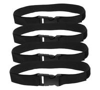 TOBBOMEY 4 pezzi Cinghie di Sicurezza Regolabili per Mobili Fissaggi Antiscivolo per Armadi e Ambienti Facili da Installare Senza Attrezzi Materiale Resistente e Liscio per Protezione