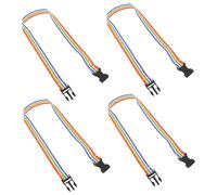 TOBBOMEY 4 Pezzi Corda di Trazione per Piccoli 4 Pezzi 30 CM Intervallo, Guinzaglio Sicurezza per Asilo, Cintura per Attività di Gruppo e Passeggiate All’Aperto