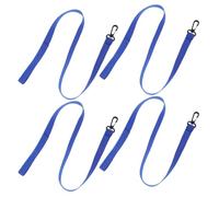 TOBBOMEY 4 Pezzi Guinzaglio per Piccoli con Corda Staccabile Guinzaglio di Sicurezza per Scuola Materna e Passeggio all'Aperto Corda per Camminare Color Blu con Ampio Spazio tra le