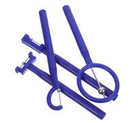 TOBBOMEY 4 Pezzi Kit per Allenamento Muscolare Orale Esercitatore Lingua con Design Unico per Riabilitazione del Linguaggio e Miglioramento Articolazione Materiale Plastica e Acciaio Sicuro