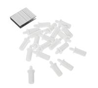 TOBBOMEY 40 Pezzi Kit Riparazione Persiane per Sostituzione Pin e Graffette in Plastica Resistente Facile da Usare per Manutenzione Persiane e Completo per da Te Casa