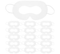 TOBBOMEY 50 pezzi di maschera per gli occhi VR anti-sudore, cuscinetti monouso per la copertura degli occhi per giochi, sport, attività sociali, rivestimenti per interfaccia facciale anti-sudore per