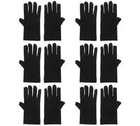 TOBBOMEY 6 Paia di Guanti in Cotone per Uomo E Donna: Guanti da Lavoro in Cotone Sottile per La Manipolazione di Gioielli, Orologi, Monete, Pellicole E Barbecue - Morbidi, Traspiranti, Comodi da