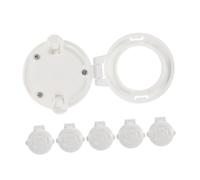 TOBBOMEY 6 pezzi Coperture Pulsanti Sicurezza per Lavatrice e Auto Blocchi Antinfortunistici con Funzione Freno Protezione e Stabilità Operativa