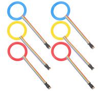 TOBBOMEY 6 pezzi Corda Sicurezza Asilo Nido Antismarrimento per Passeggiate Corda Passeggio Prescolare Durevole e Riutilizzabile per Uscite Esterne e Primi Passi