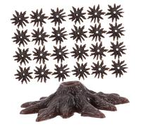 TOBBOMEY 70 pezzi Supporti per Alberi Miniatura per Diorama Treni Base per Modelli di Paesaggio e Urbanistica Facile da Assemblare per Decorazioni Architettoniche e Sceniche