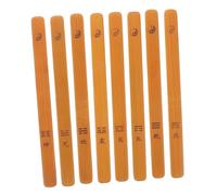 TOBBOMEY 8 100U8K Vuoti Fornitori Cinesi della Fortuna Vintage Vuoti per Pratica Buddista Bacchette Incise I Ching Bacchette Buddista