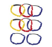 TOBBOMEY 8 Legged Race Bands Elastic Adjustable Straps For And Adults Wear Resistant Ankle Ties For Team Building And Outdoor Group Games