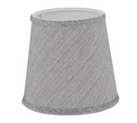 TOBBOMEY Accessori ombreggianti paralume del soffitto parete coperture decorativo pieghettato paralumi paralume plafoniera in stoffa forniture plafoniere tessuto Grigio