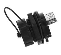 TOBBOMEY Adattatore USB 20 Passante Femmina-Femmina Connettore Ip67 Montaggio a Pannello Coperchio Protettivo per Trasferimento Dati 480 Mbps per Apparecchiature Industriali