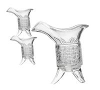 TOBBOMEY Bicchieri da Vino in Vetro Trasparente Calici e Decanter Bar e Feste Design e Funzionale