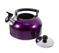 TOBBOMEY Bollitore Acciaio con Fischio Beccuccio per Riempimento Rapido Resistente Temperature Manico Antiscottatura per Tè e Tisane su Tutti i Cottura