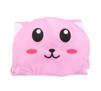 TOBBOMEY Borsa Portaoggetti a Forma di Coniglio per Giocattoli da Bagno per Contenitore Multifunzione per Giochi D’Acqua Organizer Salvaspazio per Vasca e Doccia Rosa