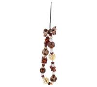 TOBBOMEY Bracciale per Telefono Catena di Perline e Stampa Leopardata Cinturino Antifurto per Cellulare Ciondolo Retrò Leggero e Confortevole per Uso Quotidiano e Sportivo