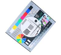 TOBBOMEY Calibrazione Colore per Telecamera Strumento Professionale per Messa Fuoco Obiettivo e Test Risoluzione Schema per Regolazione Schermo e Precisione Monitor in Sicurezza