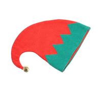 TOBBOMEY Cappello da Folletto in Velluto Dorato per Cappellino Natalizio Morbido e Confortevole Accessorio Festa di Natale e Costume Tema per Decorazioni e Celebrazioni Invernali