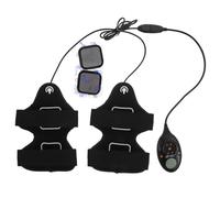 TOBBOMEY Cintura Fitness Dimagrante Multifunzionale per Braccia e Gambe con Stimolazione Elettronica Intelligente per Tonificazione e Riduzione Grassi Nero