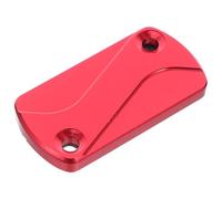 TOBBOMEY Coperchio Serbatoio Fluido Freni Moto in Lega di Alluminio Resistente e Tappo Sostitutivo con Guarnizione Stagna per Impianto Freno Anteriore Compatibile con Veicoli a Motore