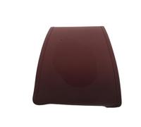 TOBBOMEY Copri Poggiatesta Auto con Tasca Fodera Antipolvere Lavabile e Riutilizzabile per Interni Veicoli Protezione Ergonomica per Auto SUV e Camion Rosso