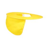 TOBBOMEY Copriguancia per Casco Sicurezza con Visiera Protettiva Solare Protezione Uv per Lunga e Accessorio per Lavoratori Edili e Sanità Sole Anticalore