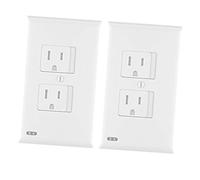 TOBBOMEY Copriprese a Muro a Chiusura Automatica Sicurezza Ragazzo Ragazza 3 Fori Protezione Completa Prevenzione Folgorazioni Per Casa e Cameretta Set Da 3 Pezzi