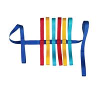 TOBBOMEY Corda Sicurezza per Leggera e Resistente con Impugnature Rinforzate per Nidi e Scuole Materne Antismarrimento e Controllo Gruppi