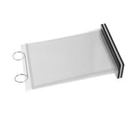 TOBBOMEY Espositore Porta Menù da Tavolo in Acrilico Resistente Design Minimalista per Ristoranti Bar e Stand Pubblicitario Flip Display