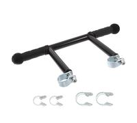 TOBBOMEY Estensore per Manubrio Passeggino in Plastica Regolabile Accessorio Prolungatore per Bracciolo con Doppio Supporto Compatibile con Passeggini e Carrozzine per Genitori Alti e