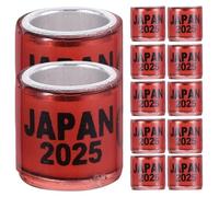 TOBBOMEY Fascette Numerate per Zampe di Piccioni Viaggiatori 50 Anelli Identificativi Resistenti per Piccioni Stranieri e Pollame da Fascette per Zampe Clip per degli