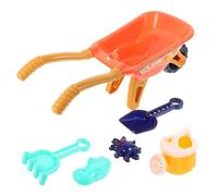 TOBBOMEY Giocattoli Sabbia Spiaggia Colorati e Resistenti Carriola Esterna Creativa per Stimola Coordinazione e Creatività Divertenti Giocattoli Sabbiere Estive Colore