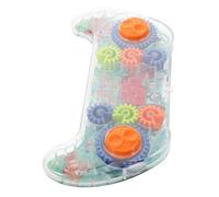 TOBBOMEY Giocattolo Labirinto Trasparente con Ingranaggi Montessori Puzzle Sensoriale per Sviluppo Abilità Motorie e Problem Solving Gioco Didattico Interattivo per Ragazzi e Ragazze