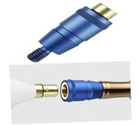 TOBBOMEY Giunto Vite per Connettore Multifunzionale per Nassa e Rete Dip Facile Trasportare Resistente Adattatore Rapido Antigirevole per