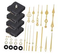 TOBBOMEY Kit Meccanismo Orologio al Quarzo Silenzioso per Riparazione Fai da Te con Numeri Arabi e Romani Varie e Meccanismo di Ricambio per Orologi da Parete