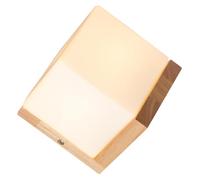 TOBBOMEY Lampada da Parete LED da Comodino in Design Compatto e Creativo Applique da Camera da Letto e Corridoio Stile Elegante e Atmosfera Calda Montaggio Muro Salva Spazio