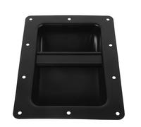 TOBBOMEY Maniglia Incassata in Ferro Nero per Casse Acustiche da Palco Resistente e Durevole Supporto Affidabile per Trasporto Box Vuoti Accessorio Audio Essenziale per dal