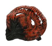 TOBBOMEY Maschera Halloween Zucca Spaventosa in PU Maschera Integrale Cosplay per Feste e Masquerade Accessorio Costume Horror per Adulti e Party Carnevale