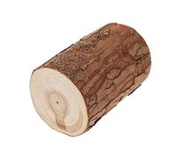 TOBBOMEY Mensola da Parete in Legno Forma Ceppo Supporto per Piante Artificiali e Fioriere Portasfiori Vintage per e Balcone Decorazione Casa