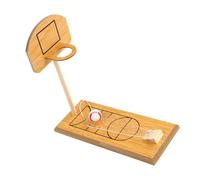 TOBBOMEY Mini da Basket in Legno per Tavolo Gioco Interattivo e Genitori Set Mini Basket da Tavolo per Ragazzi e Ragazze Giocattolo Sportivo Educativo per Sviluppo Creatività e