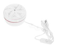 TOBBOMEY Mini Lavatrice Portatile USB Lavaggio Rapido Anti-macchie Compatibile Power Bank Leggera e Resistente per Viaggi Campeggio Università e Casa