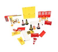 TOBBOMEY Mini Segnali Stradali per Blocchi Stradali in Colorata Educativi e Resistenti per Imparare Sicurezza Traffico e Divertirsi in Gioco Collaborativo