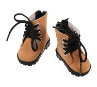 TOBBOMEY Mini Stivali per Bambole Bjd da 20 CM, Scarpe in Miniatura in Plastica per Vestire la Bambola, Accessori Decorativi per Casa delle Bambole e Collezionisti, Modelli alla Moda e