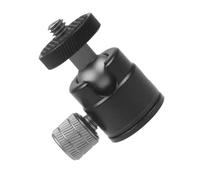 TOBBOMEY Mini Treppiede Testa Sfera in Alluminio Leggero Supporto per Montaggio Camera e Proiettore Accessorio Compatto per Treppiede Stabile e Portatile