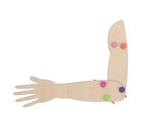 TOBBOMEY Modello anatomico per bambini, strumento didattico per le articolazioni delle ossa del corpo umano, strumento didattico scientifico per l'insegnamento in classe, modello