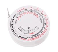 TOBBOMEY Nastro Misurazione Corpo Retrattile con Calcolatrice Bmi Rotondo Misura Precisa Grasso Corporeo e Circonferenza Vita per Monitoraggio Salute e Fitness